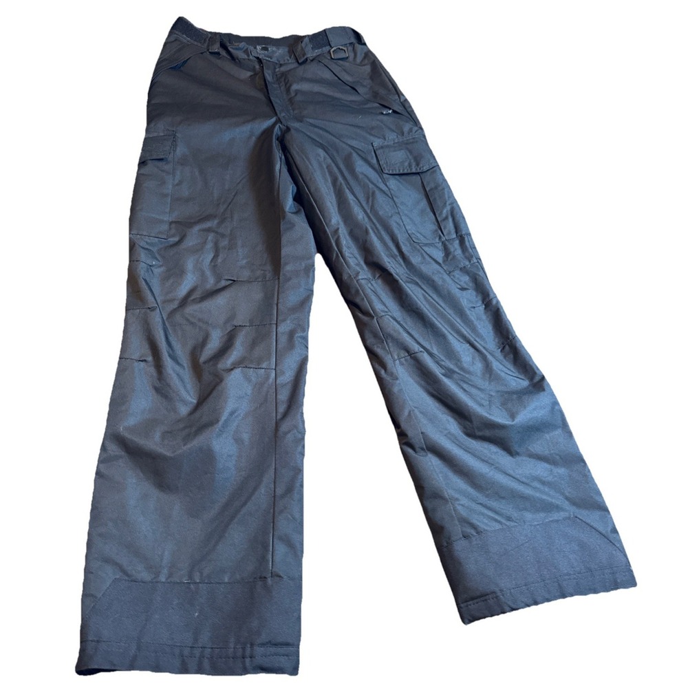 Swiss Tech Mens Small Snow Ski Pants Black Insulated Waterproof‎ 28-30